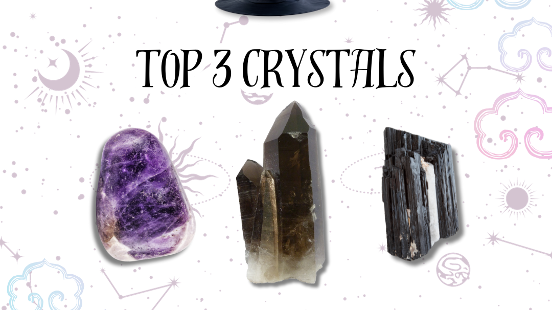 Our Top 3 Crystals for Spooky Season!