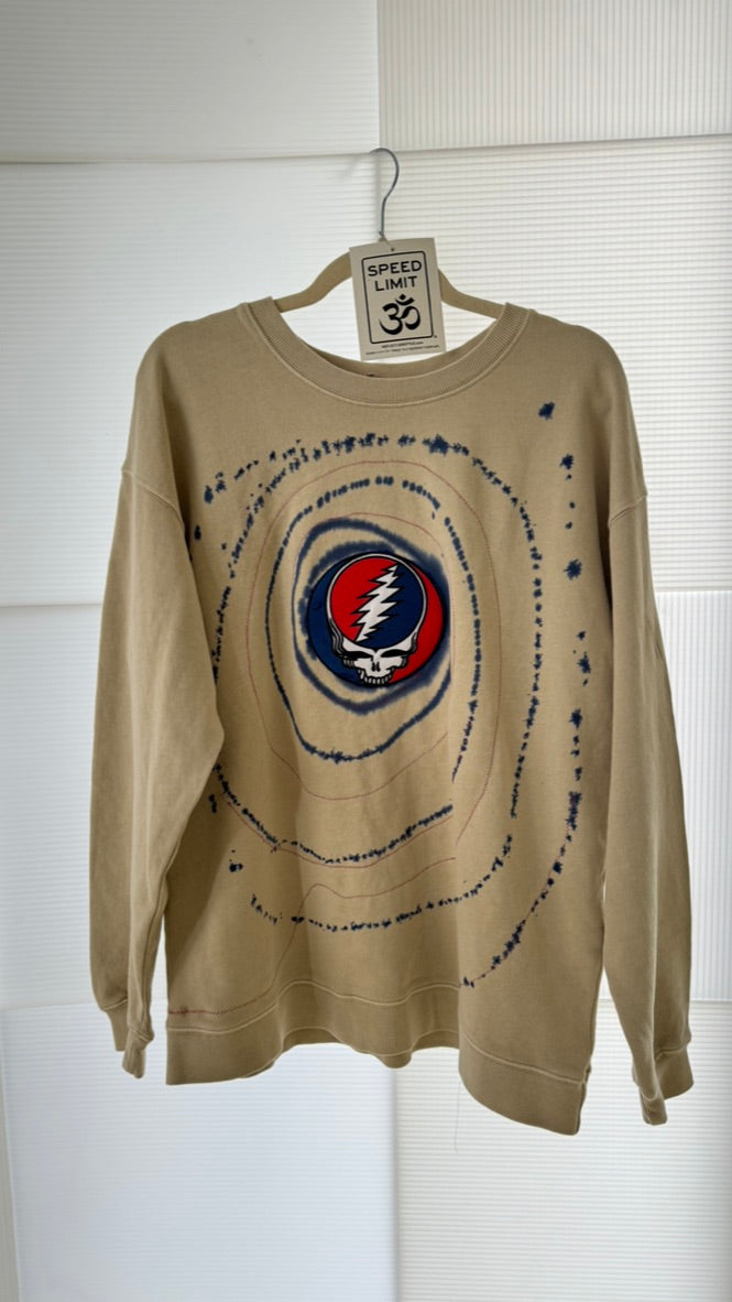 Grateful Dead Sweatshirt | Handmade | One of a Kind Majestic Hudson Lifestyle
