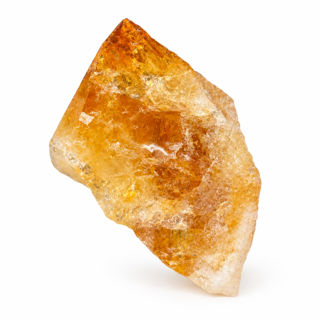 large citrine point