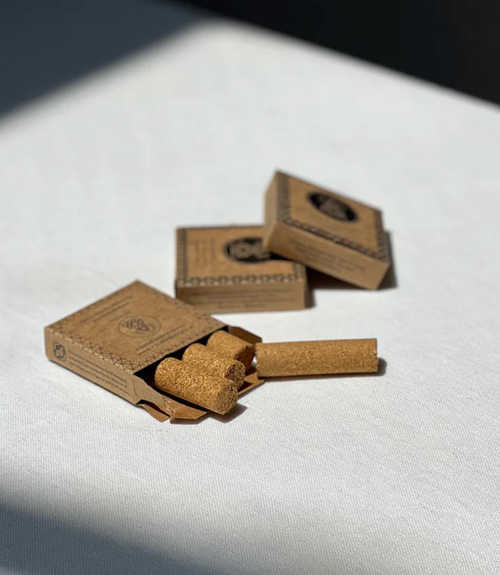 Box of handmade Palo Santo incense bricks — an all-natural, easy-to-use alternative for smudging and spiritual cleansing.