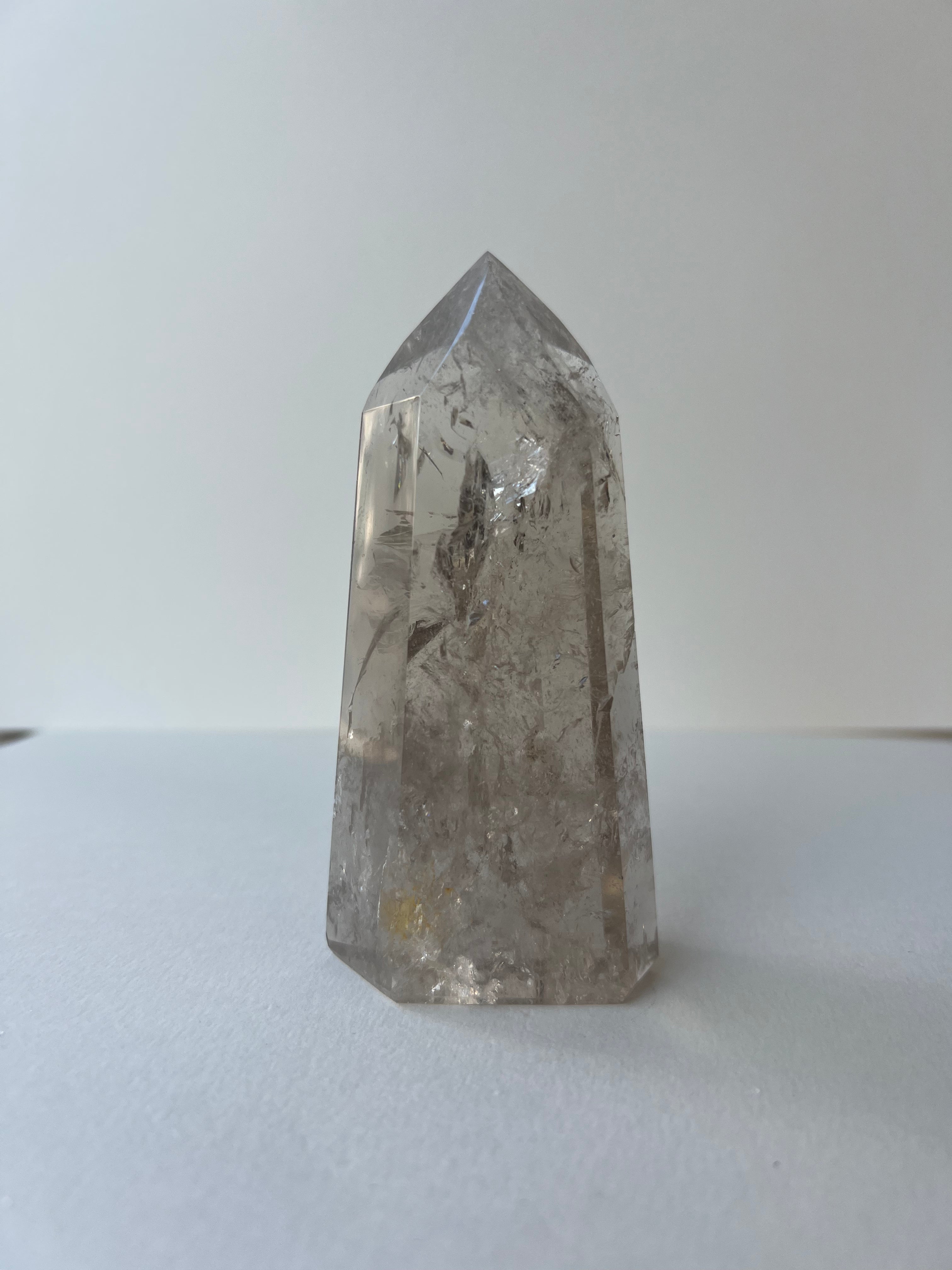 Smoky Quartz Crystal Point for Grounding and Energy Protection