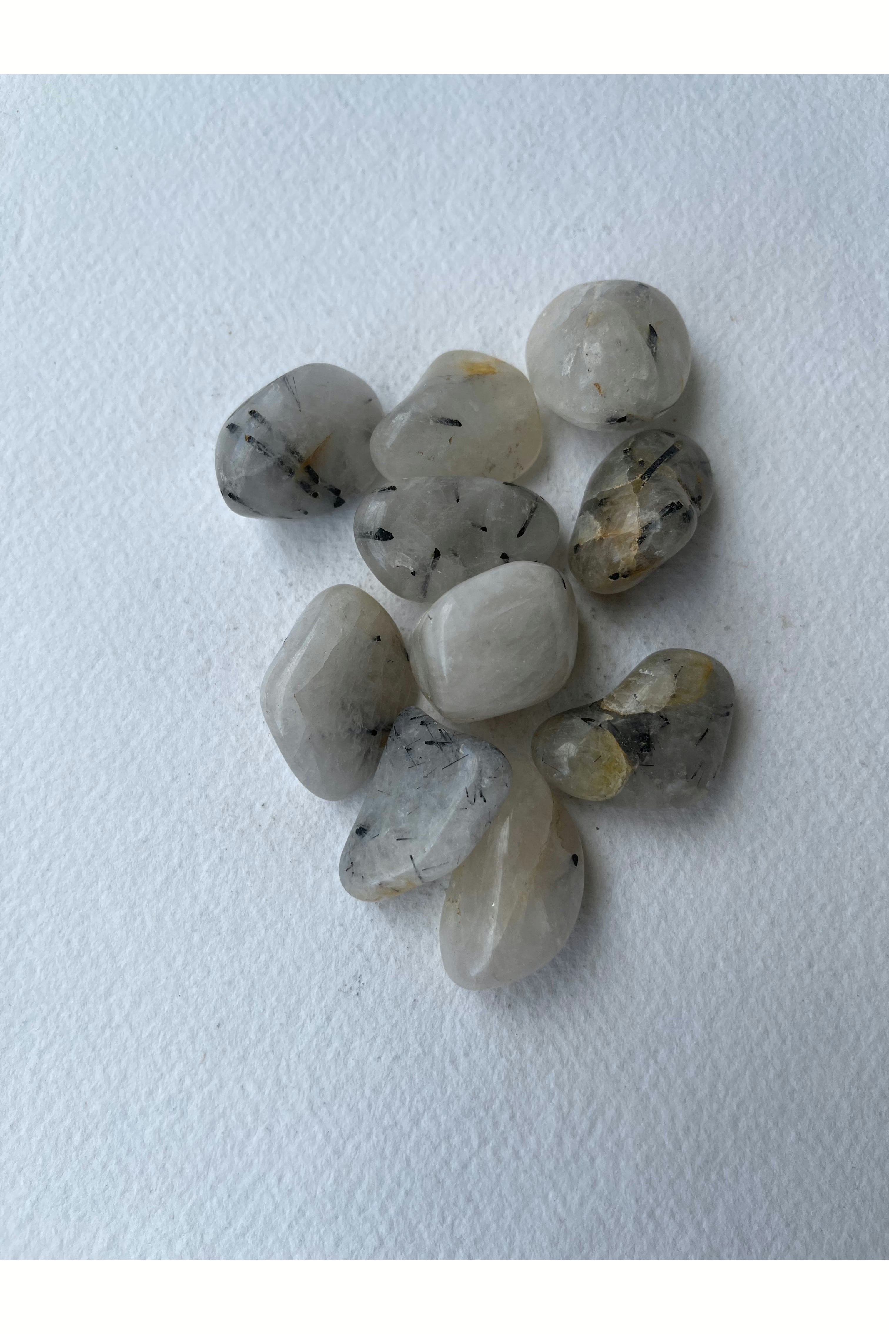 Rutilated Quartz | Tumbled Majestic Hudson Lifestyle Crystals