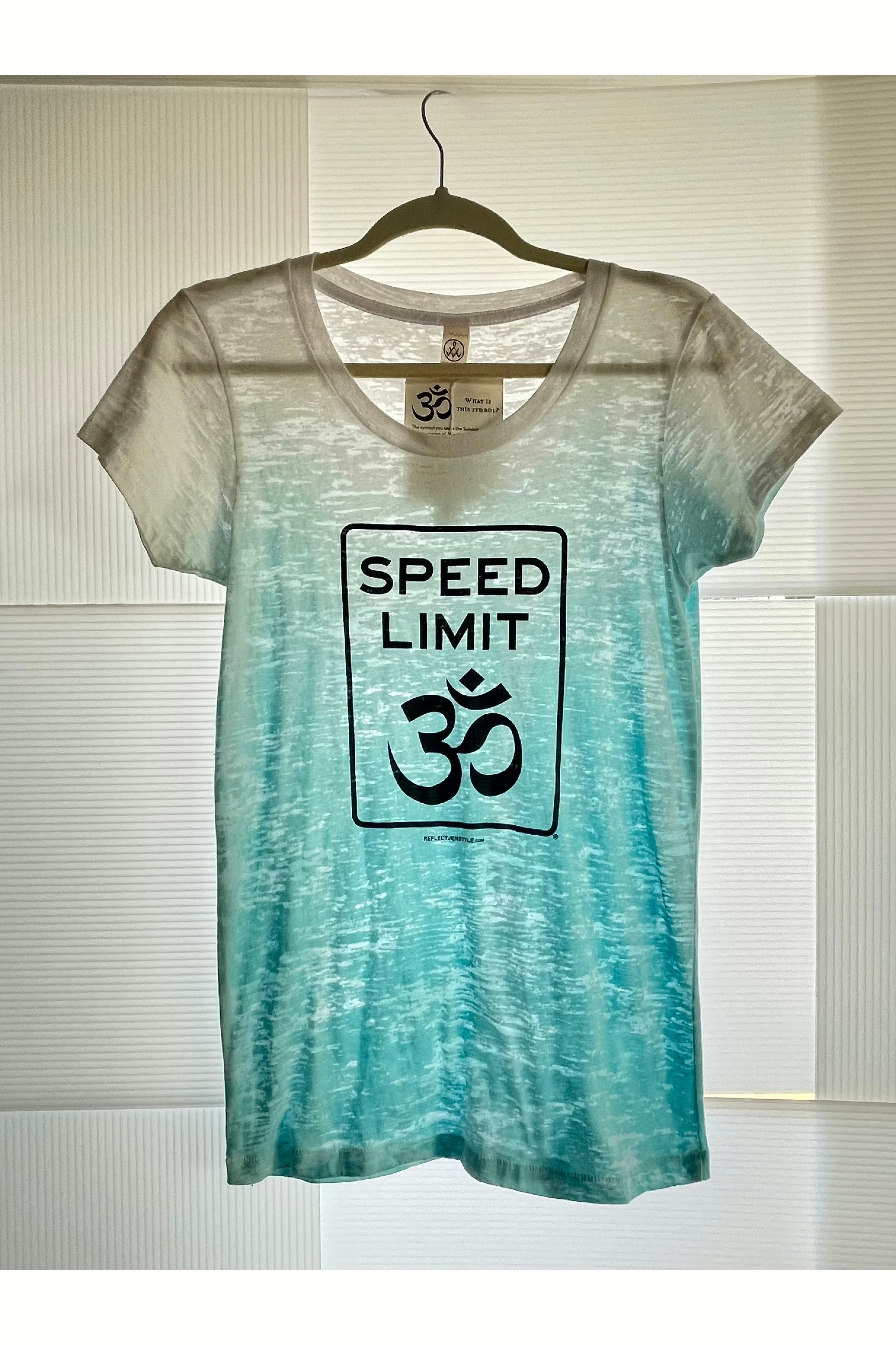 Speed Limit Om® | Women's Ombré Chakra Tee Majestic Hudson Lifestyle Clothing