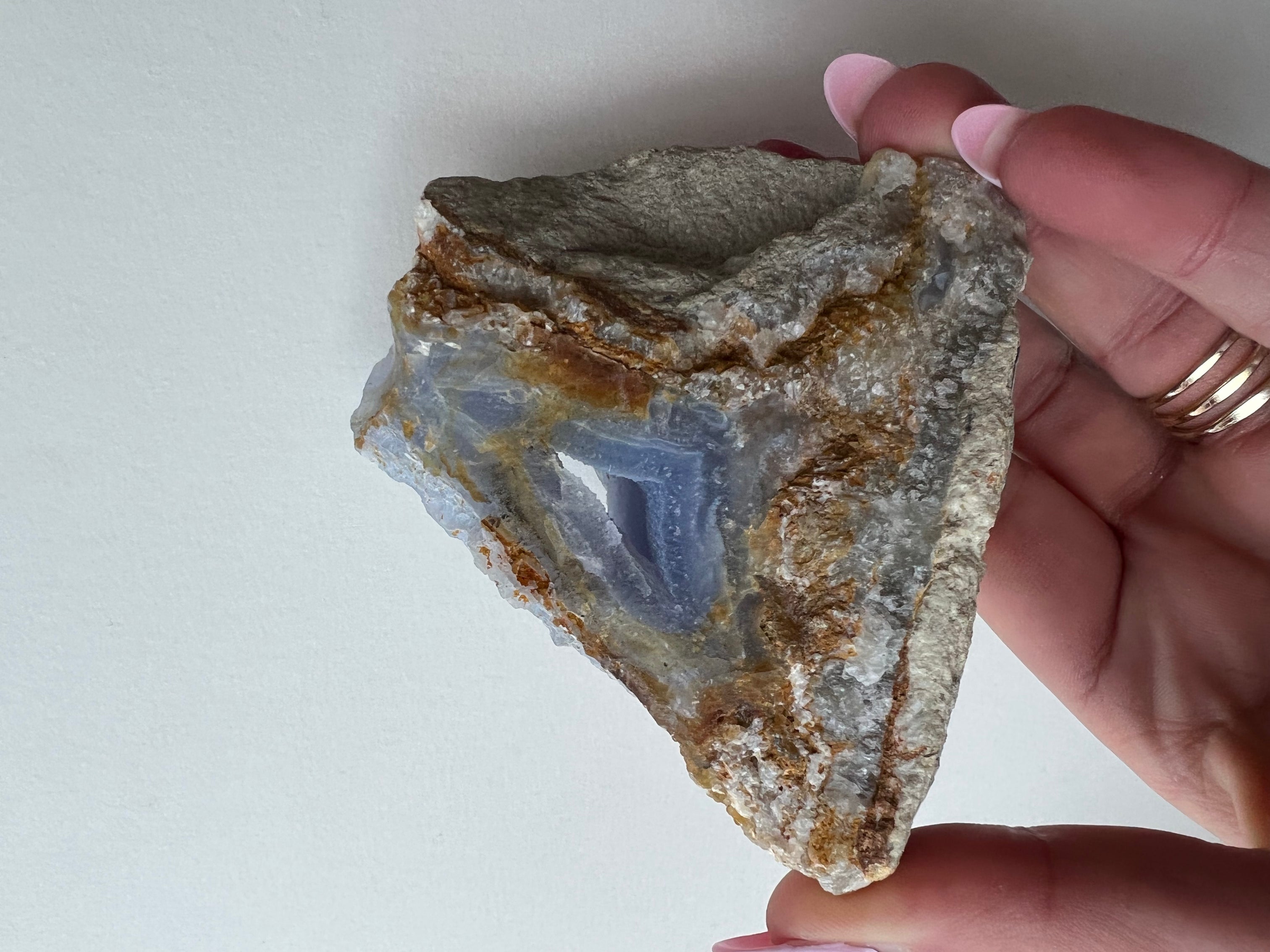 Blue Lace Agate | Unique Specimens Majestic Hudson Lifestyle
