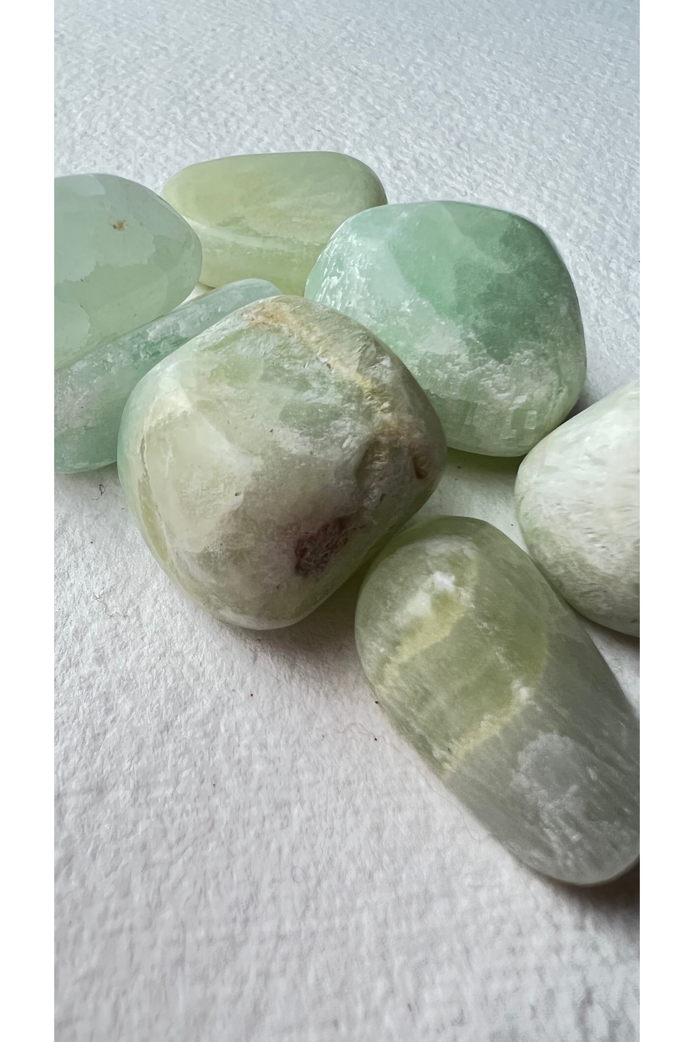Pistachio Calcite | Tumbled Majestic Hudson Lifestyle