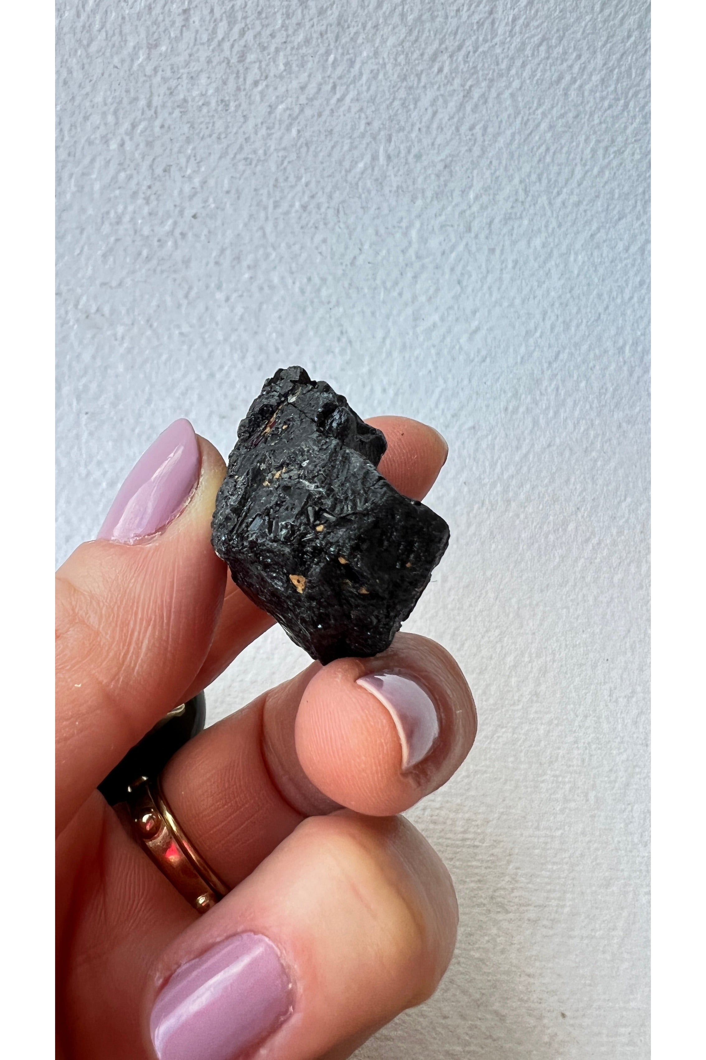 Black Tourmaline | Raw | Medium Majestic Hudson Lifestyle Crystals