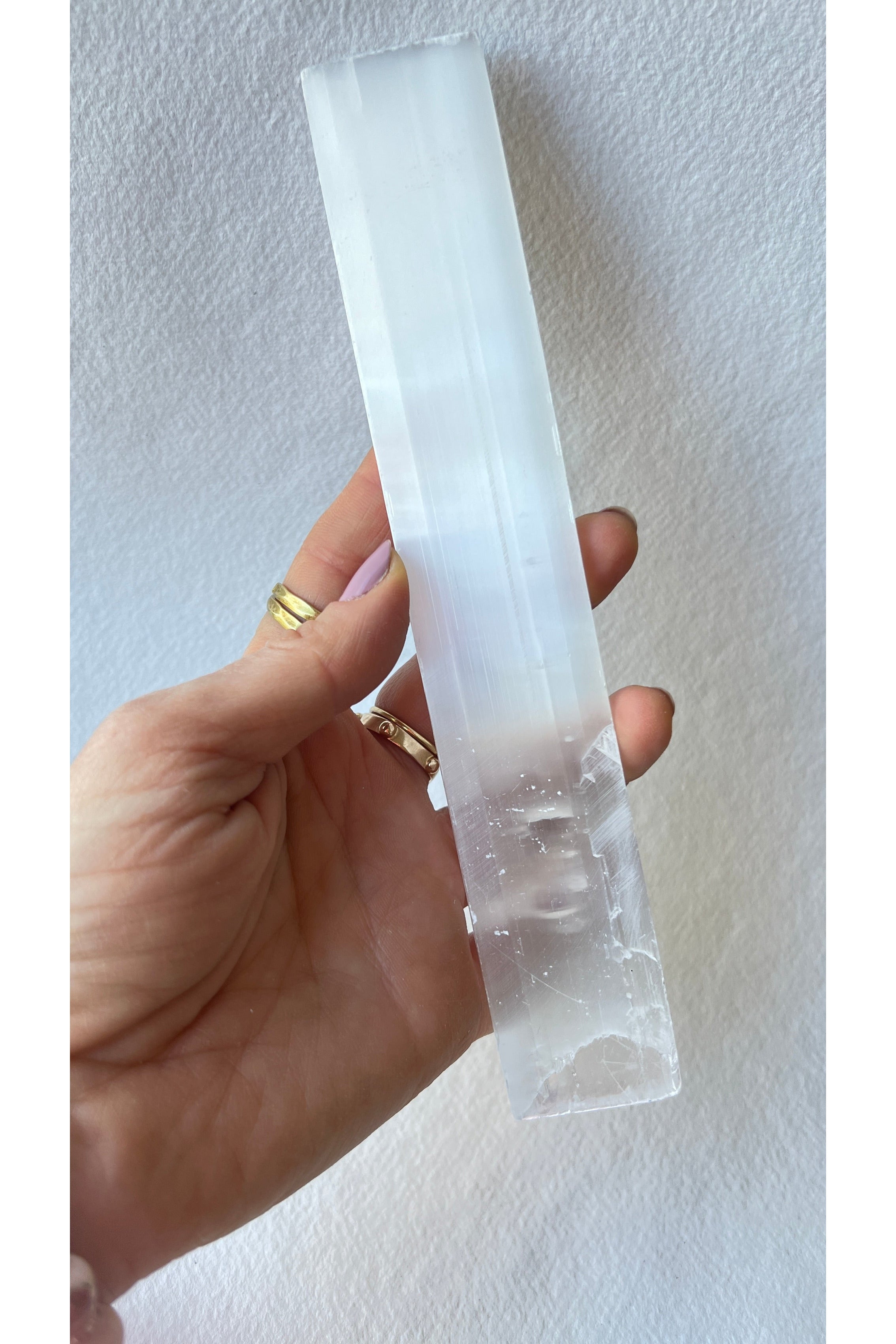 Selenite | Charging Bar Majestic Hudson Lifestyle Crystals