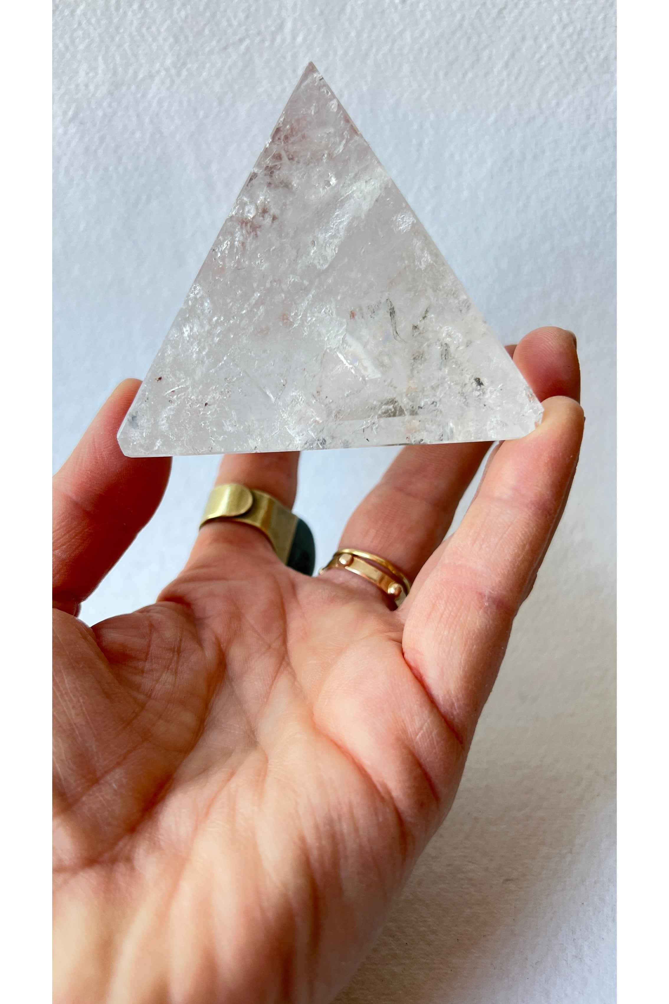 Clear Quartz | Pyramid Majestic Hudson Lifestyle Crystals