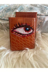Orange Evil Eye Cardholder Majestic Hudson Lifestyle Experiences