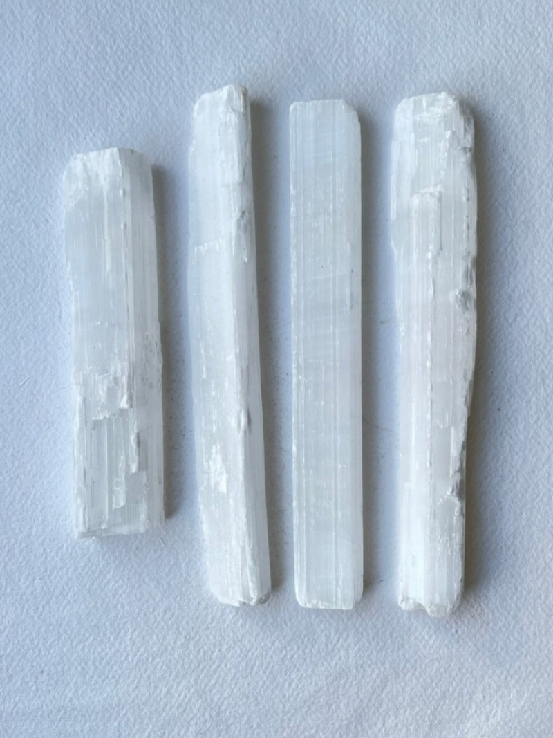 Selenite Wand for Negative Energy Clearing and Space Cleansing