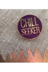 Chill Seeker | Enamel Pin Majestic Hudson Lifestyle Experiences Pins