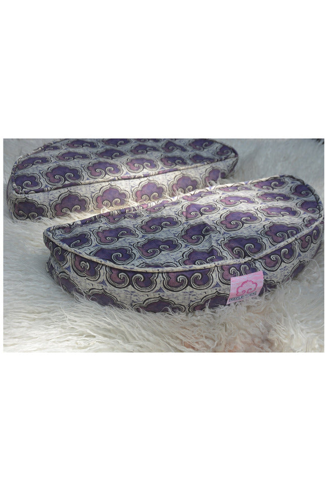 Half Moon Meditation Pillow Majestic Hudson Lifestyle Yoga and Meditation Tools