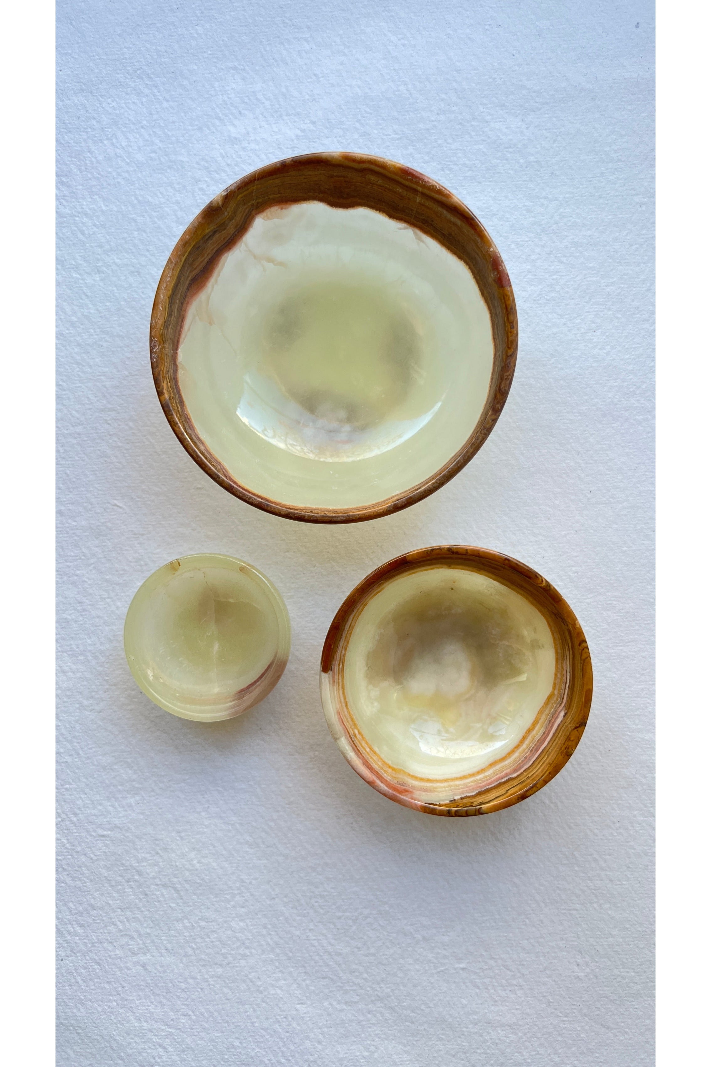 Green Onyx Bowl for Crystals, Offerings or Jewelry