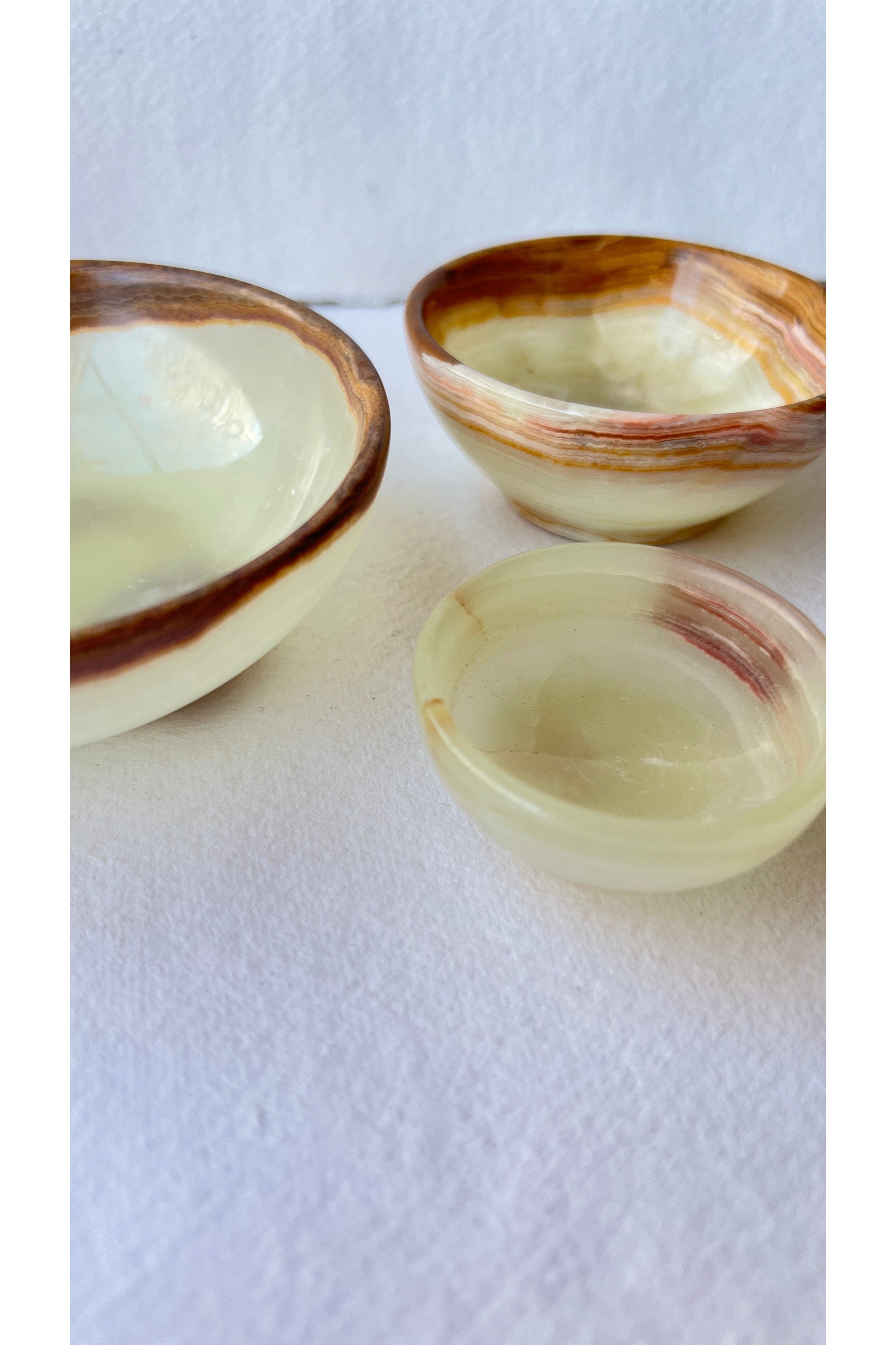 Green Onyx Bowl for Crystals, Offerings or Jewelry