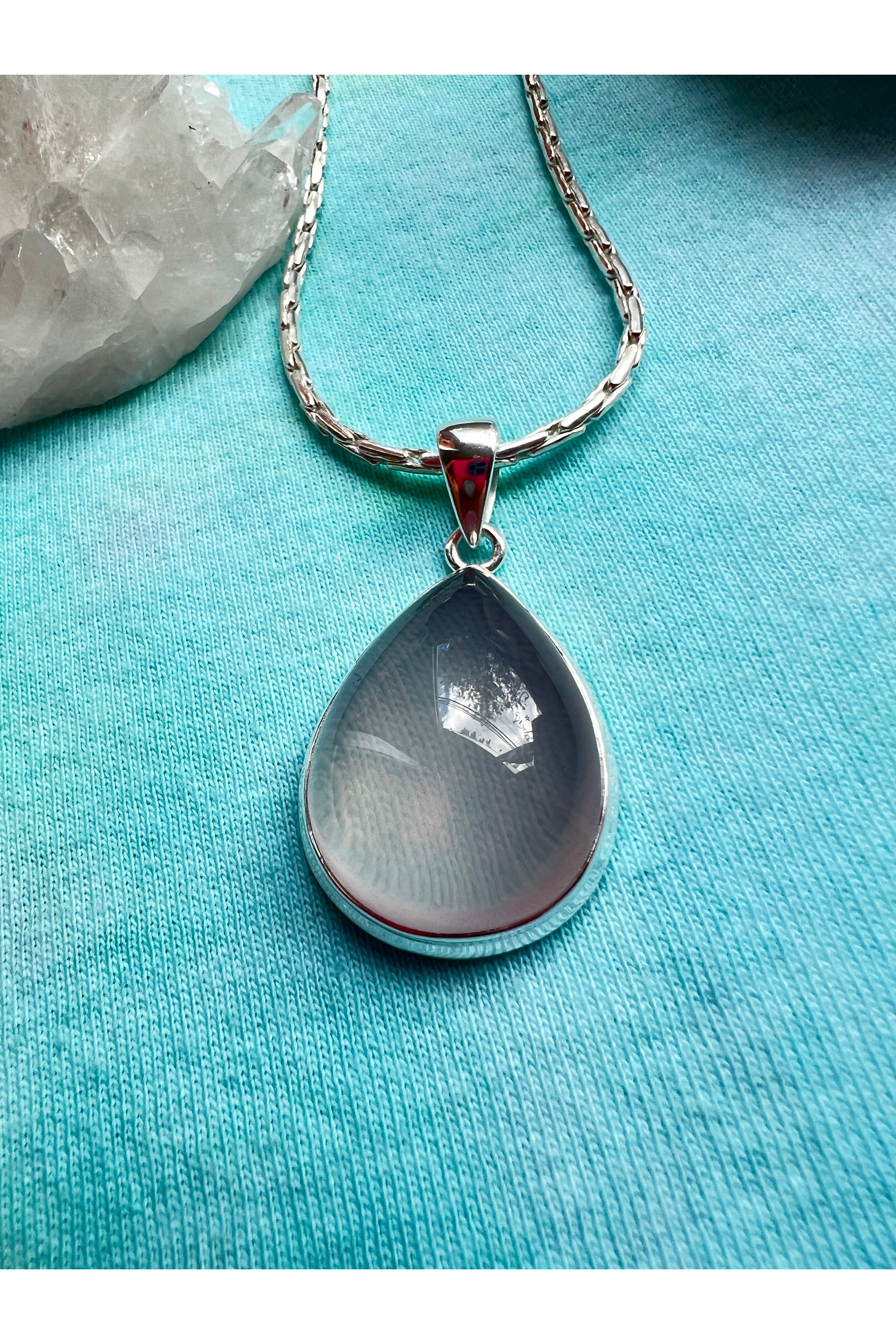 Rose Quartz Necklace Majestic Hudson Lifestyle