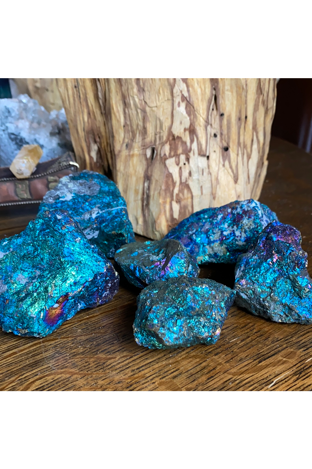 Chalcopyrite | Peacock Ore | Large Majestic Hudson Lifestyle Crystals