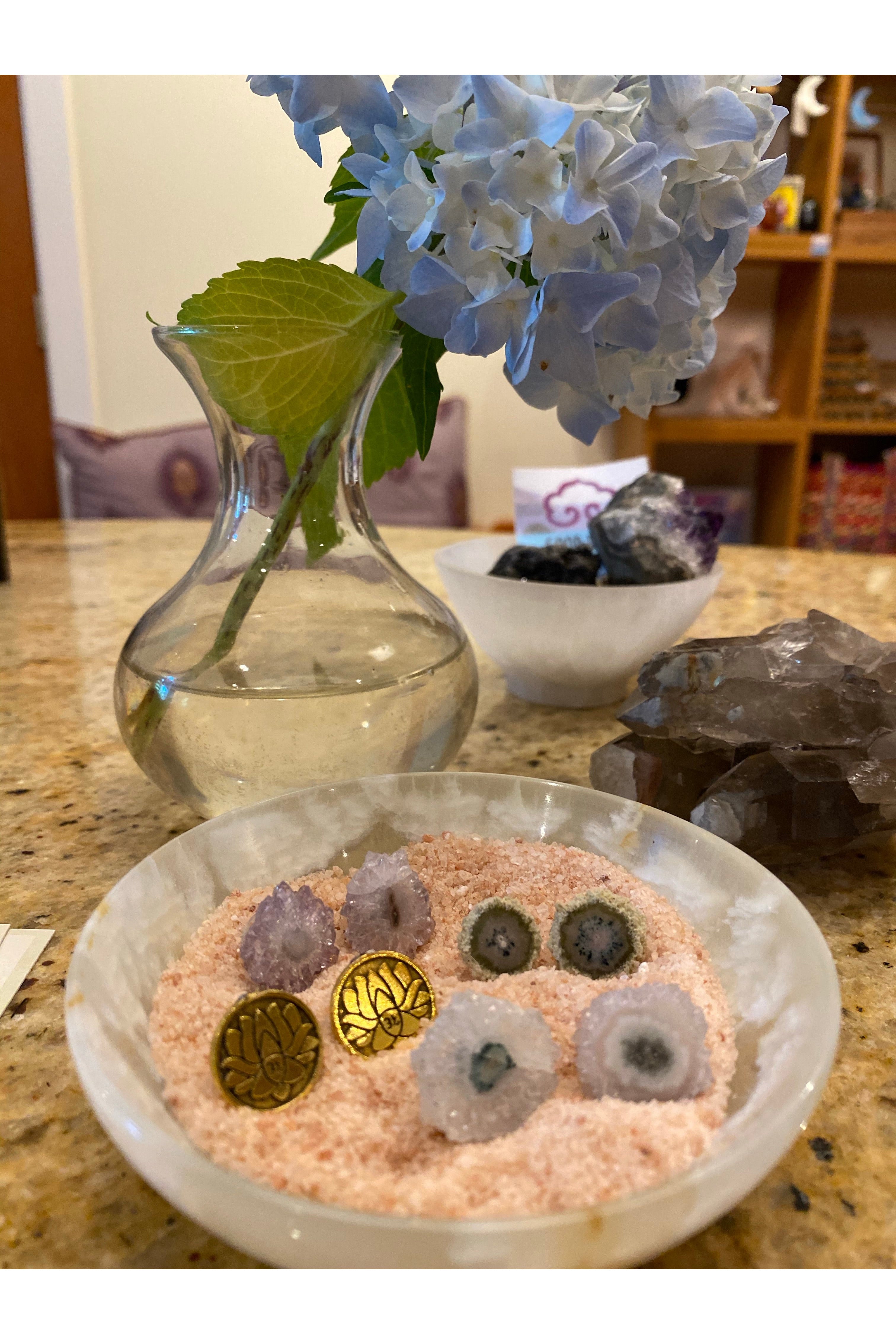 Geode Earrings Majestic Hudson Lifestyle