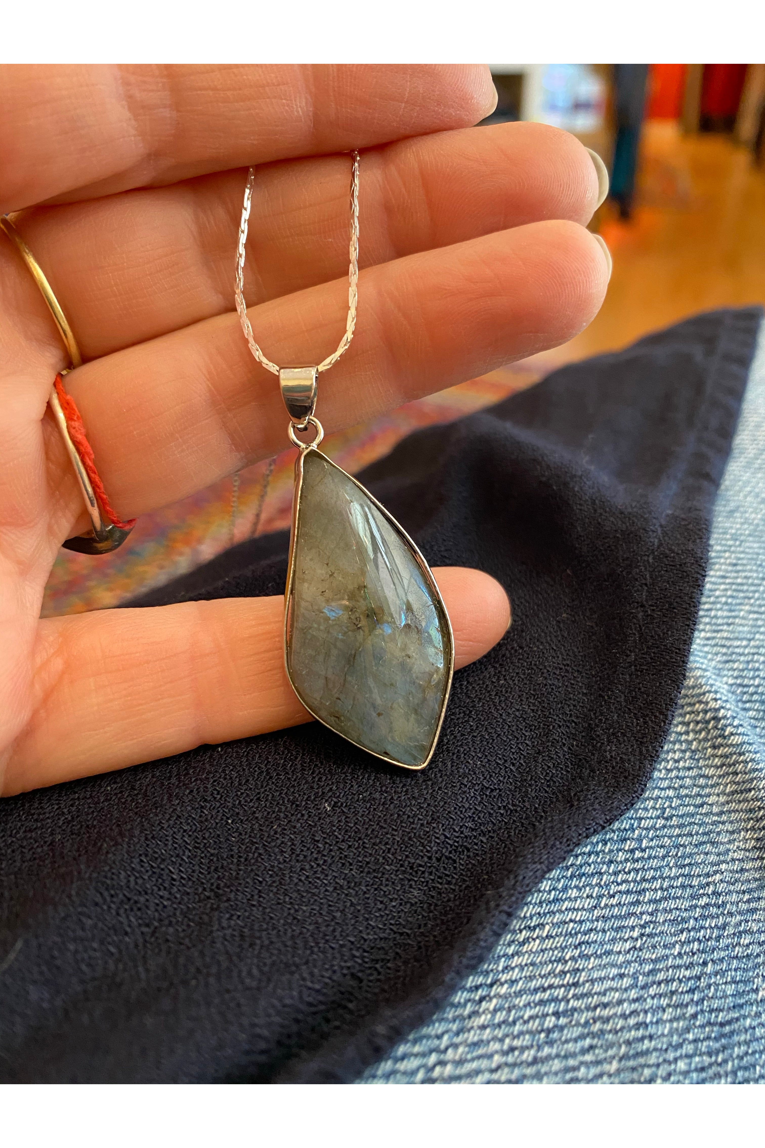 Labradorite Pendants Majestic Hudson Lifestyle