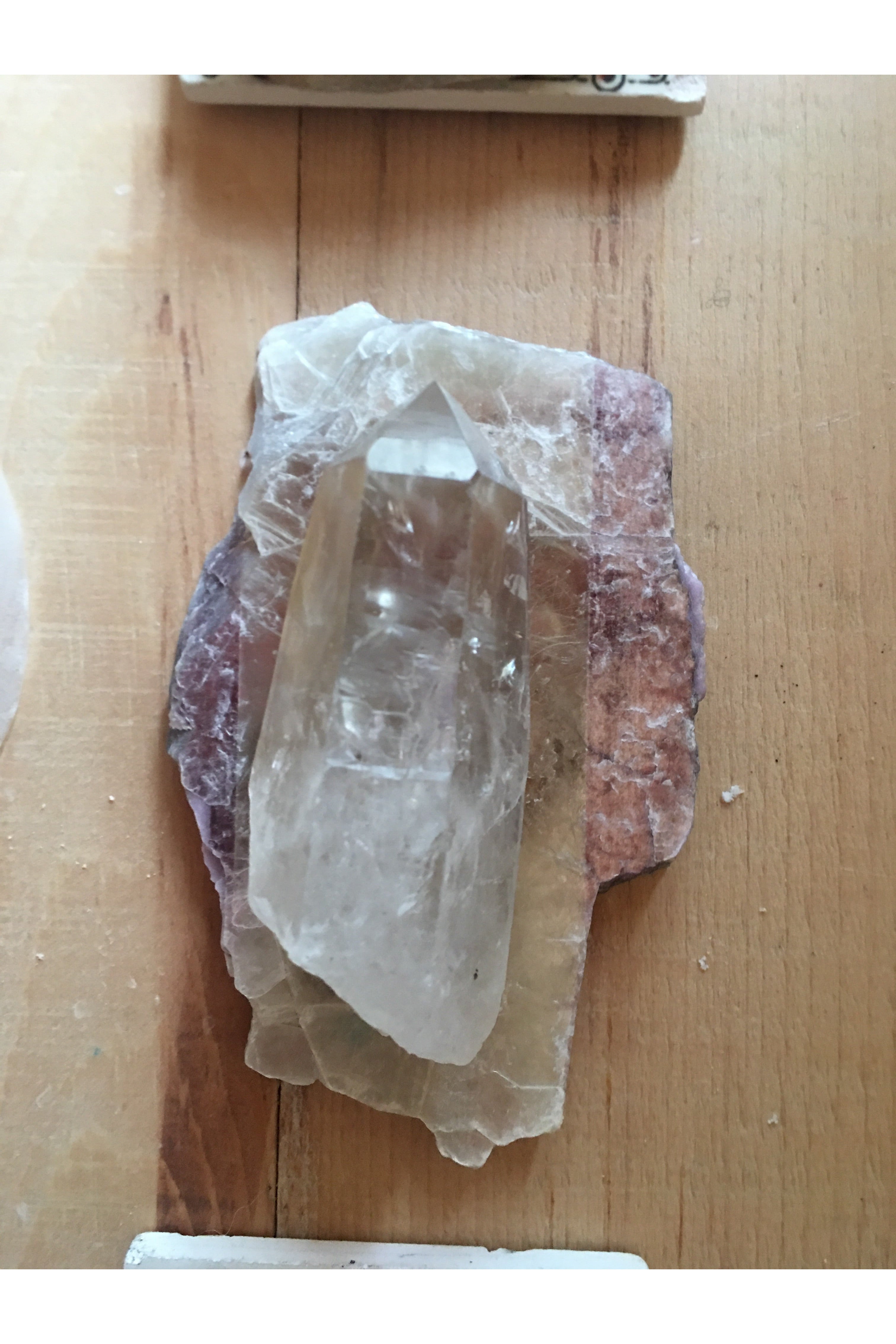 Lemurian Quartz Point for Spiritual Awakening, Meditation, and Healing