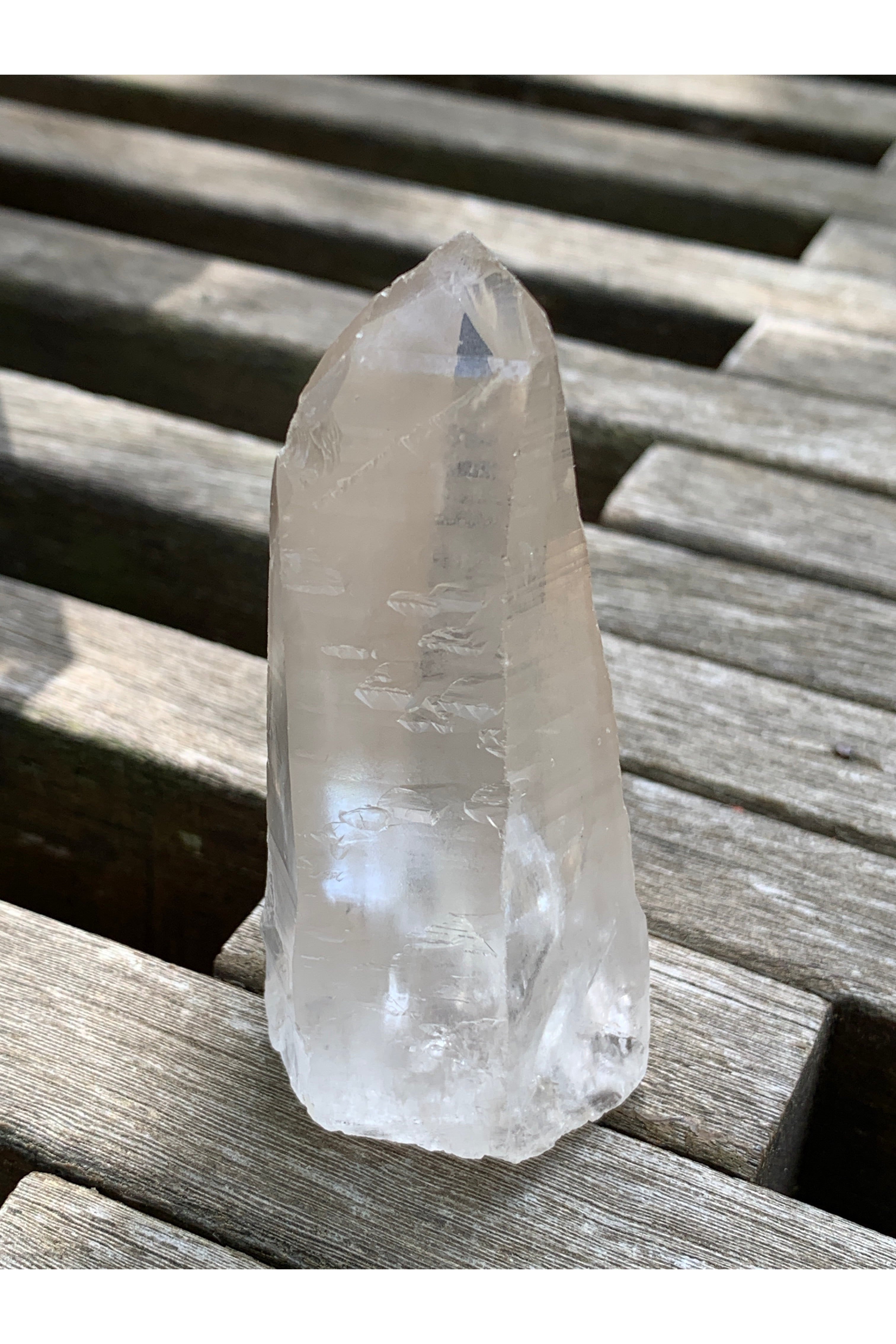 Lemurian Quartz Point for Spiritual Awakening, Meditation, and Healing