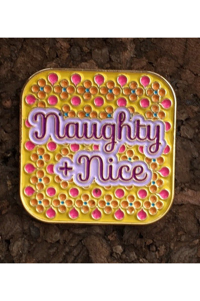 Naughty + Nice | Enamel Pin Majestic Hudson Lifestyle Enamel Pins