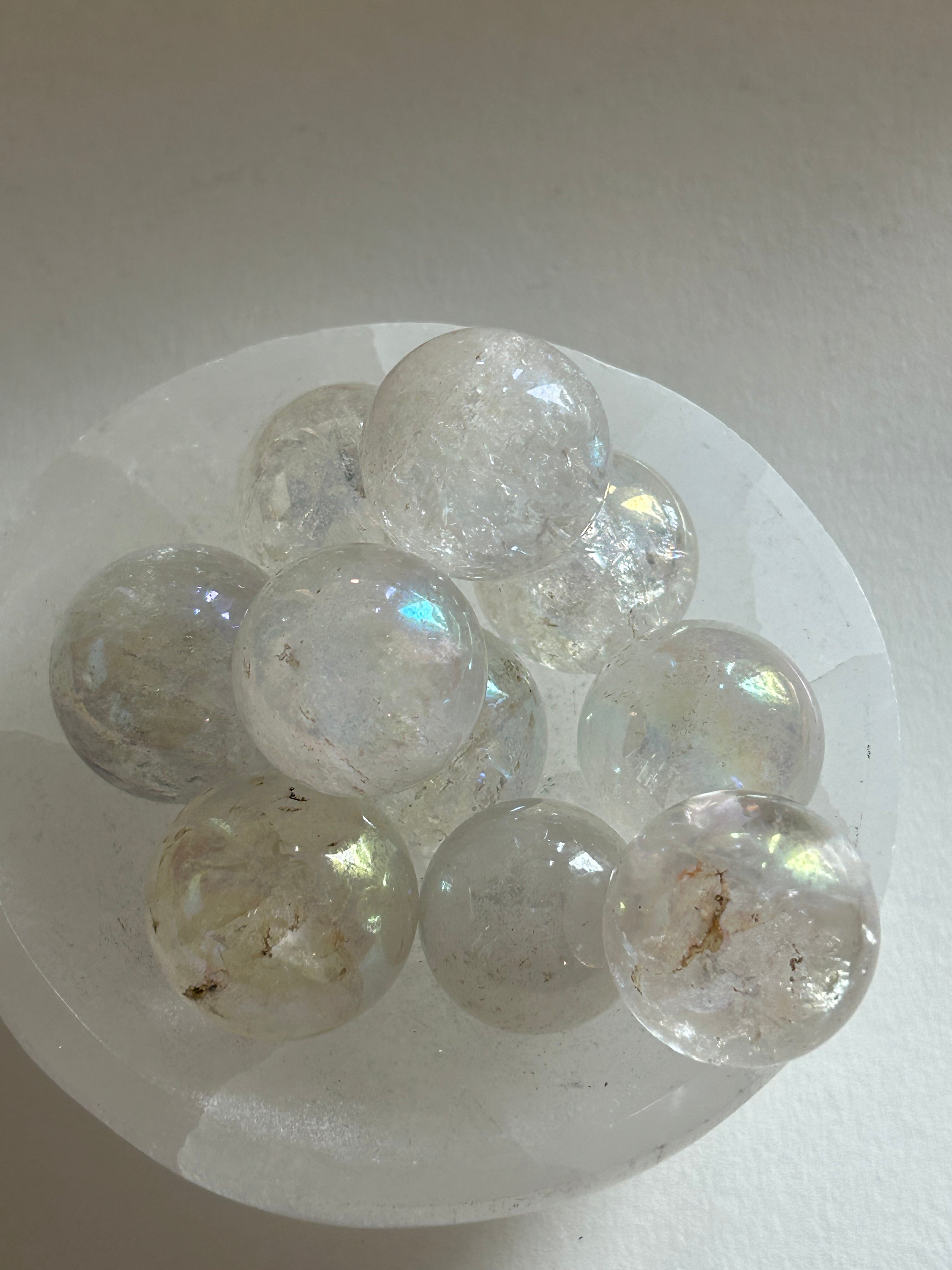 Opalite Crystal Ball for Peace and Intuition