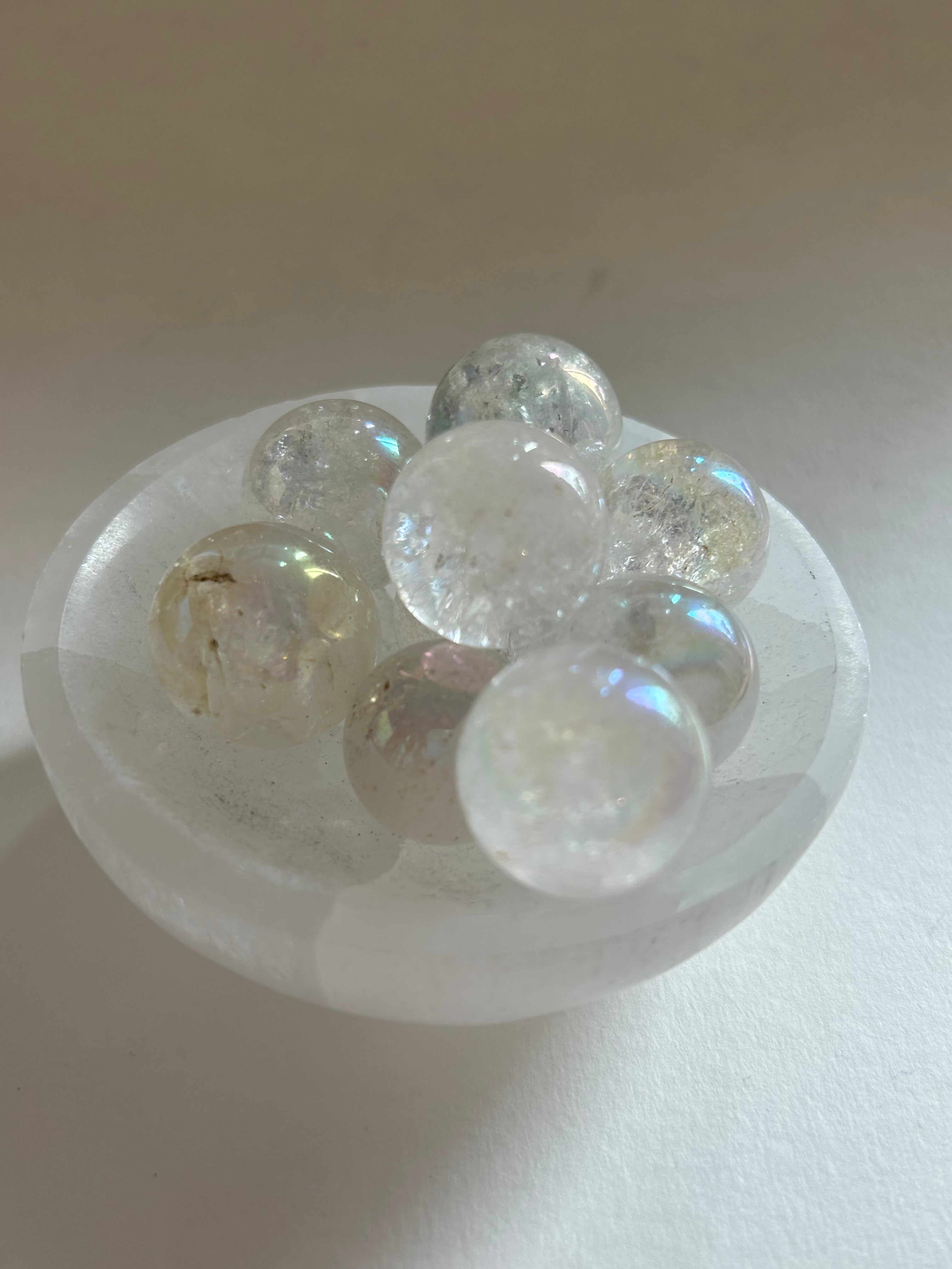 Opalite Sphere Crystal with Iridescent Glow