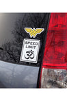 Speed Limit Om® Weatherproof | Vinyl Sticker Majestic Hudson Lifestyle Experiences Stickers