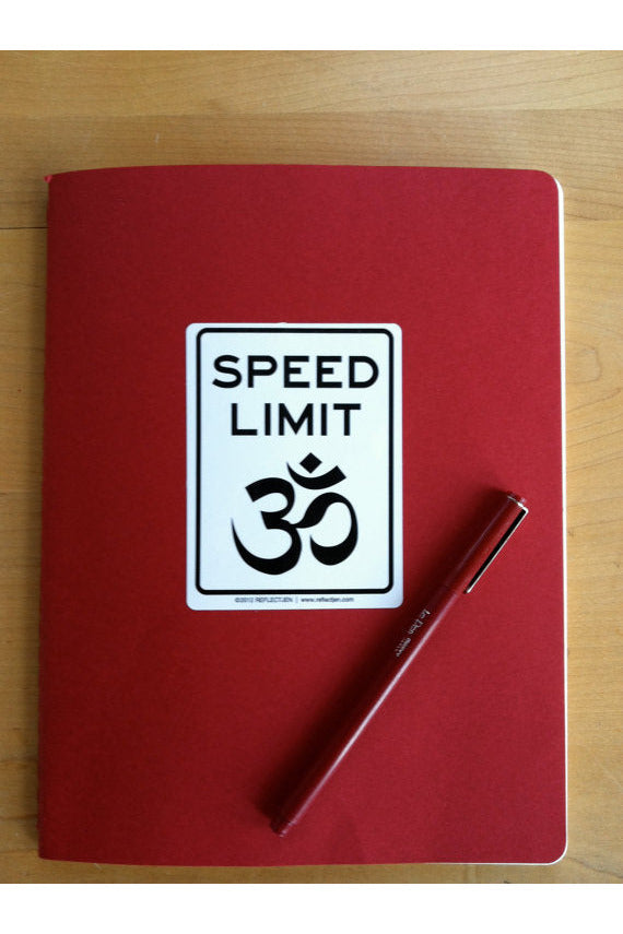 Speed Limit Om® Weatherproof | Vinyl Sticker Majestic Hudson Lifestyle Stickers