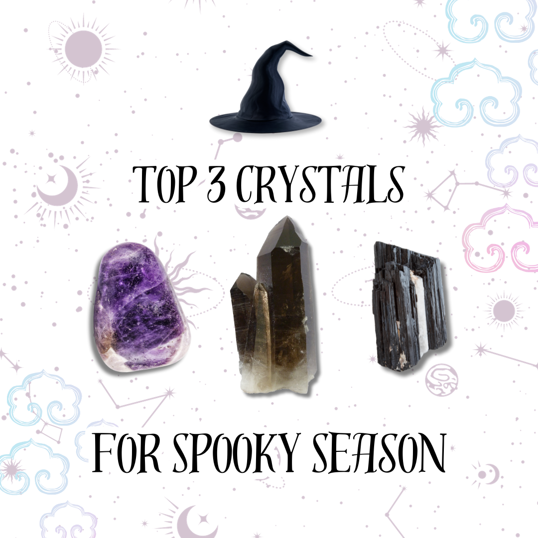 Our Top 3 Crystals for Spooky Season!