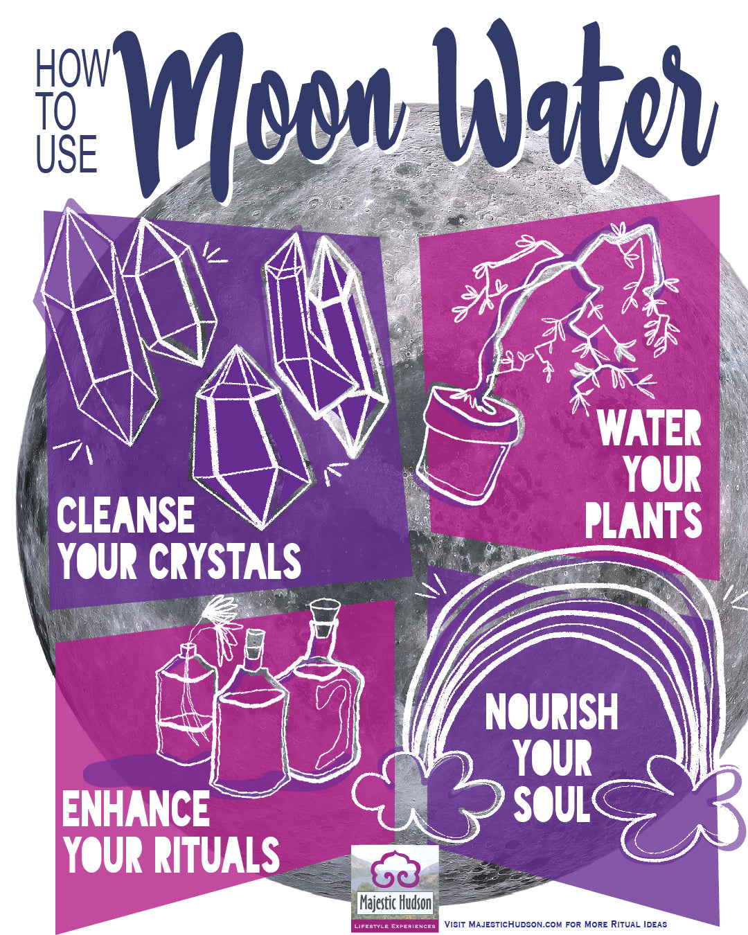 How to use Moon Water | Make Moon Water | Majestic Hudson – Majestic ...