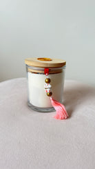 Handmade Soy Candle, Front Closed