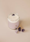 9oz Clear Crystal Candle - Amethyst - Healing Majestic Hudson Lifestyle