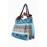 Embroidered Tote Shoulder Bag Majestic Hudson Lifestyle