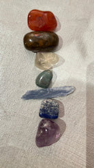 Crystal Chakra Set | 7 Crystals plus Selenite Majestic Hudson Lifestyle
