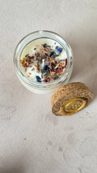 Homemade Soy Candles, Top View Opened