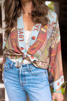 Love Language Cropped Bamboo Kimono Cardigan Majestic Hudson Lifestyle