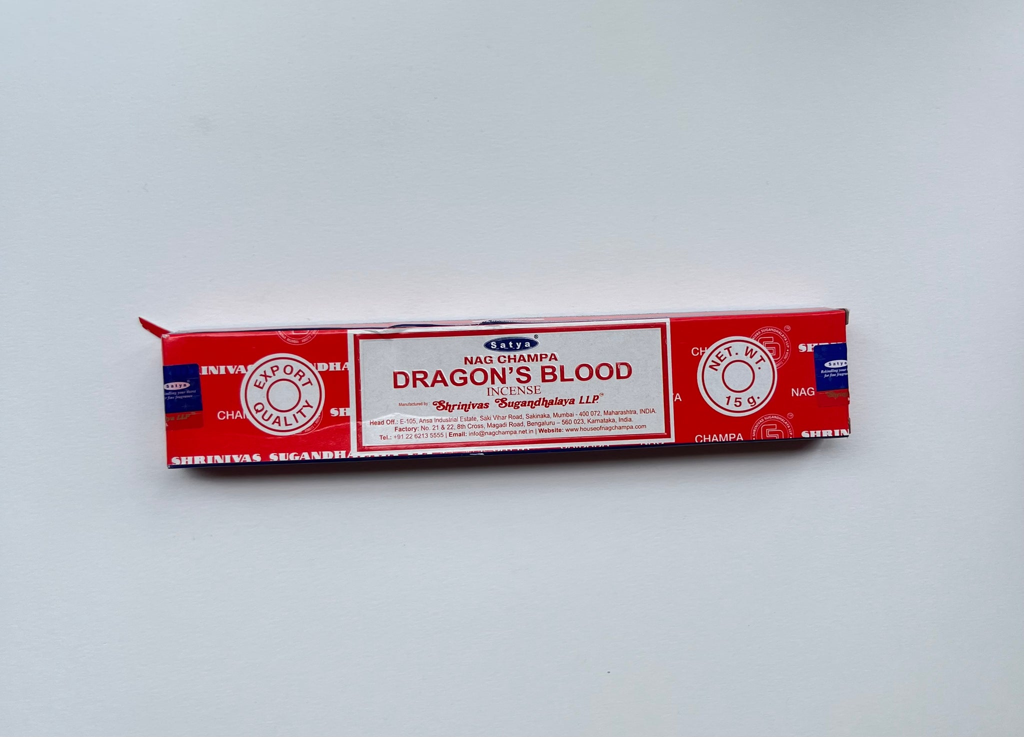 Dragon's Blood Nag Champa Incense | Majestic Hudson