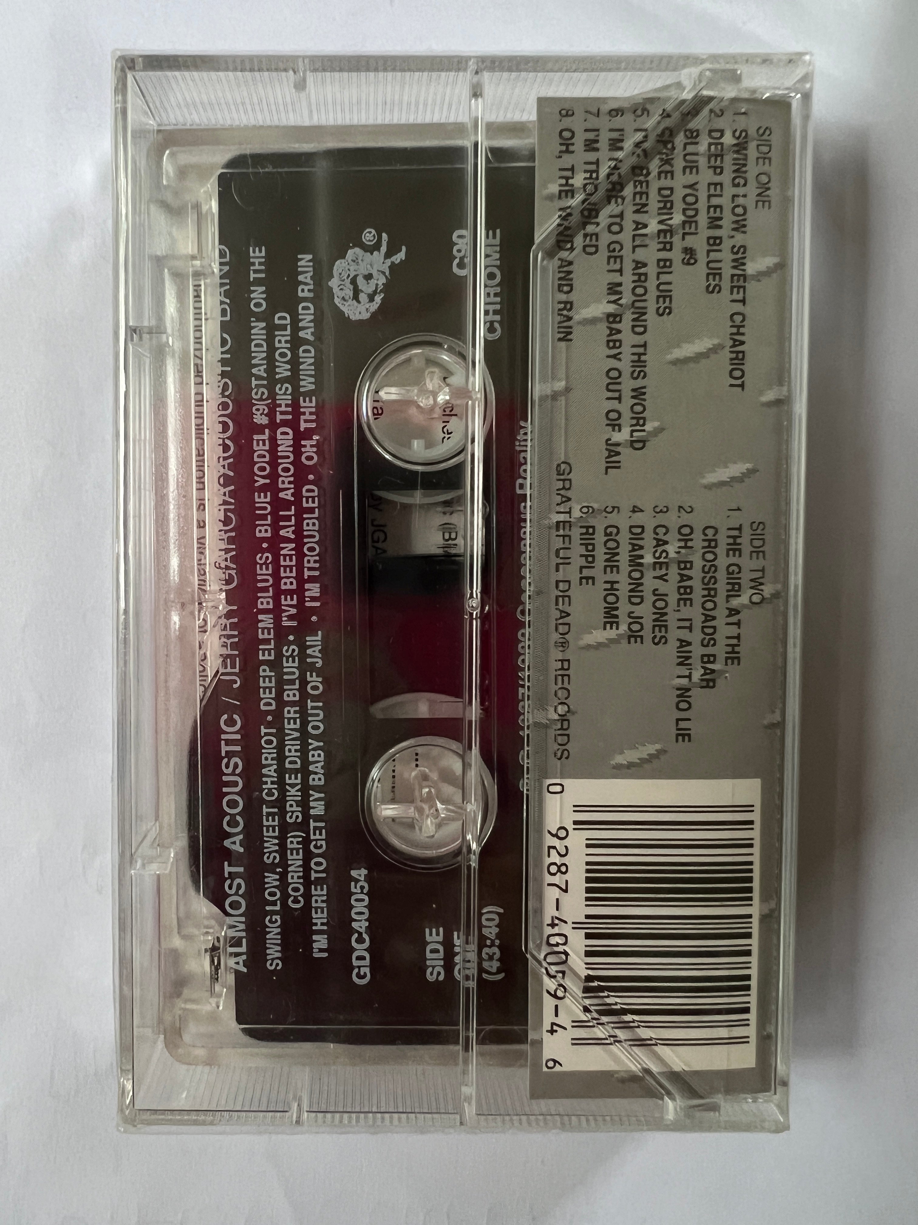 Jerry Garcia Band "Almost Acoustic" Cassette Majestic Hudson Lifestyle