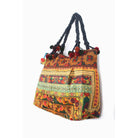 Embroidered Tote Shoulder Bag Majestic Hudson Lifestyle