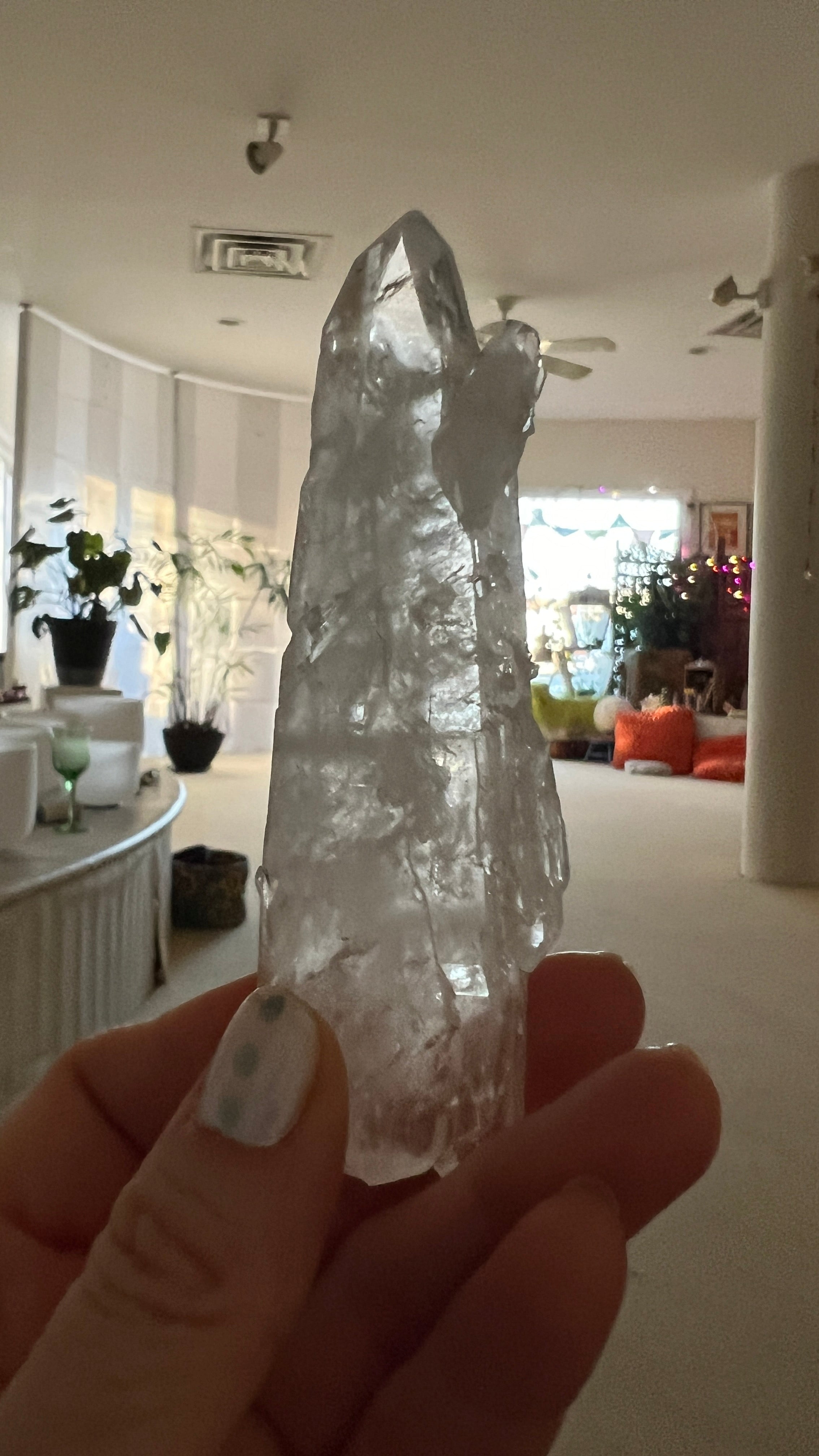 Lemurian Quartz Point for Spiritual Awakening, Meditation, and Healing