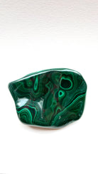 Beautiful Tumbled Malachite Crystal for Personal Growth and Balance