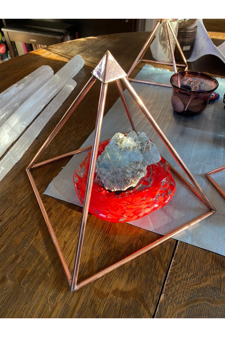 Copper Pyramids | Crystal Charging Majestic Hudson Lifestyle Experiences