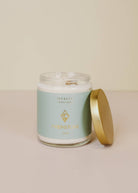 9oz Clear Crystal Candle - Moonstone - Good Luck Majestic Hudson Lifestyle