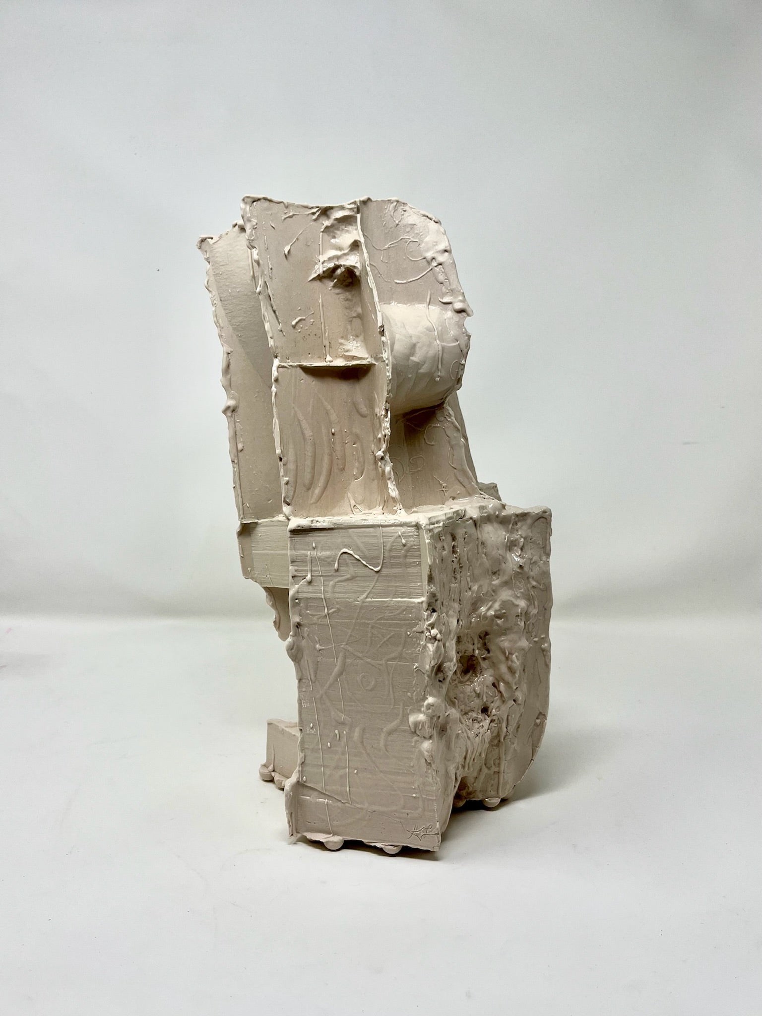 All White Recombination Vase Majestic Hudson Lifestyle