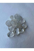 Tumbled clear quartz stones – polished healing crystals for energy amplification, clarity, and spiritual balance