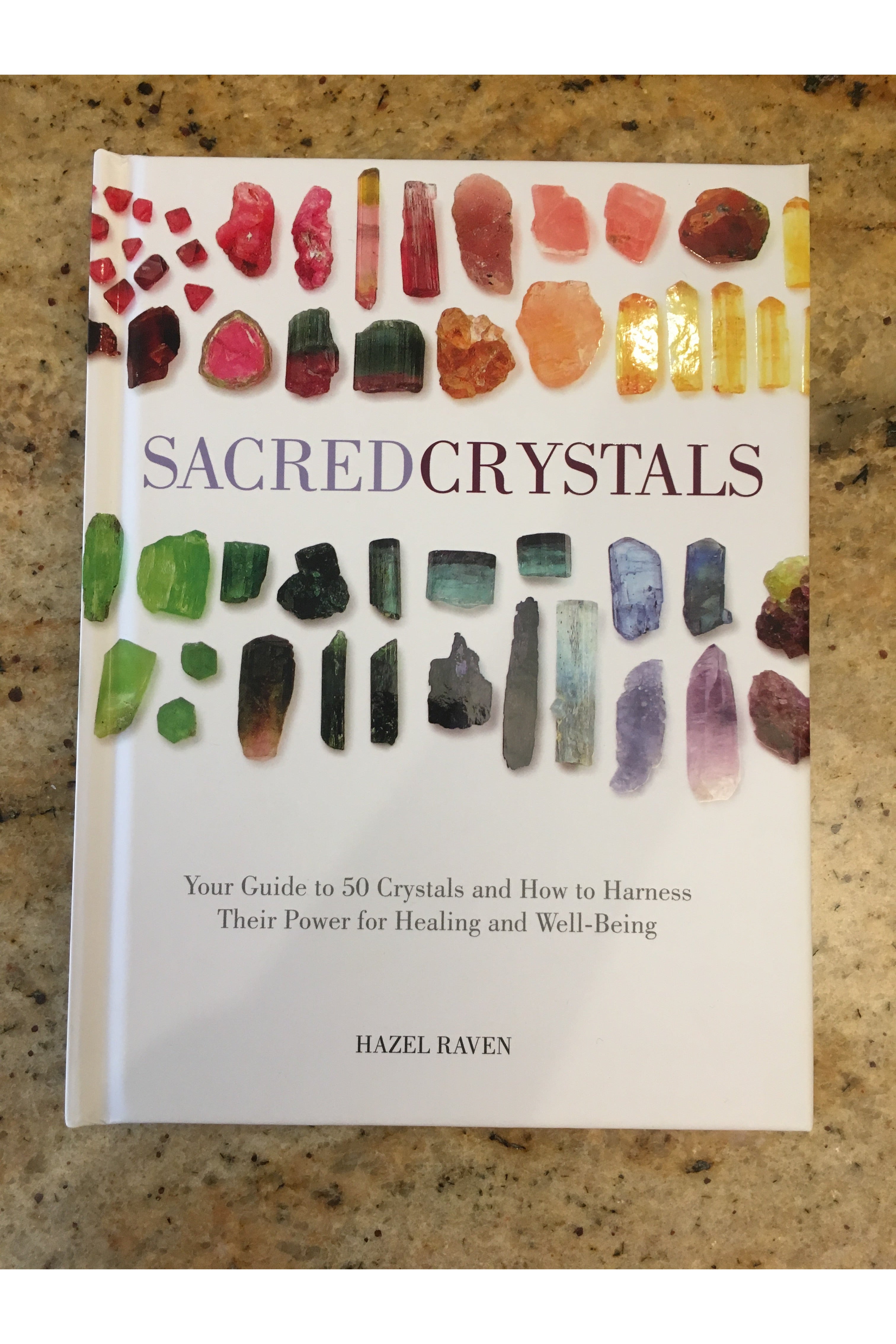 Sacred Crystals Book Majestic Hudson Lifestyle Books