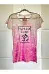 Speed Limit Om® | Women's Ombré Chakra Tee Majestic Hudson Lifestyle Experiences Clothing