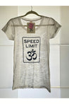 Speed Limit Om® | Women's Burnout Tee Majestic Hudson Lifestyle Experiences Clothing