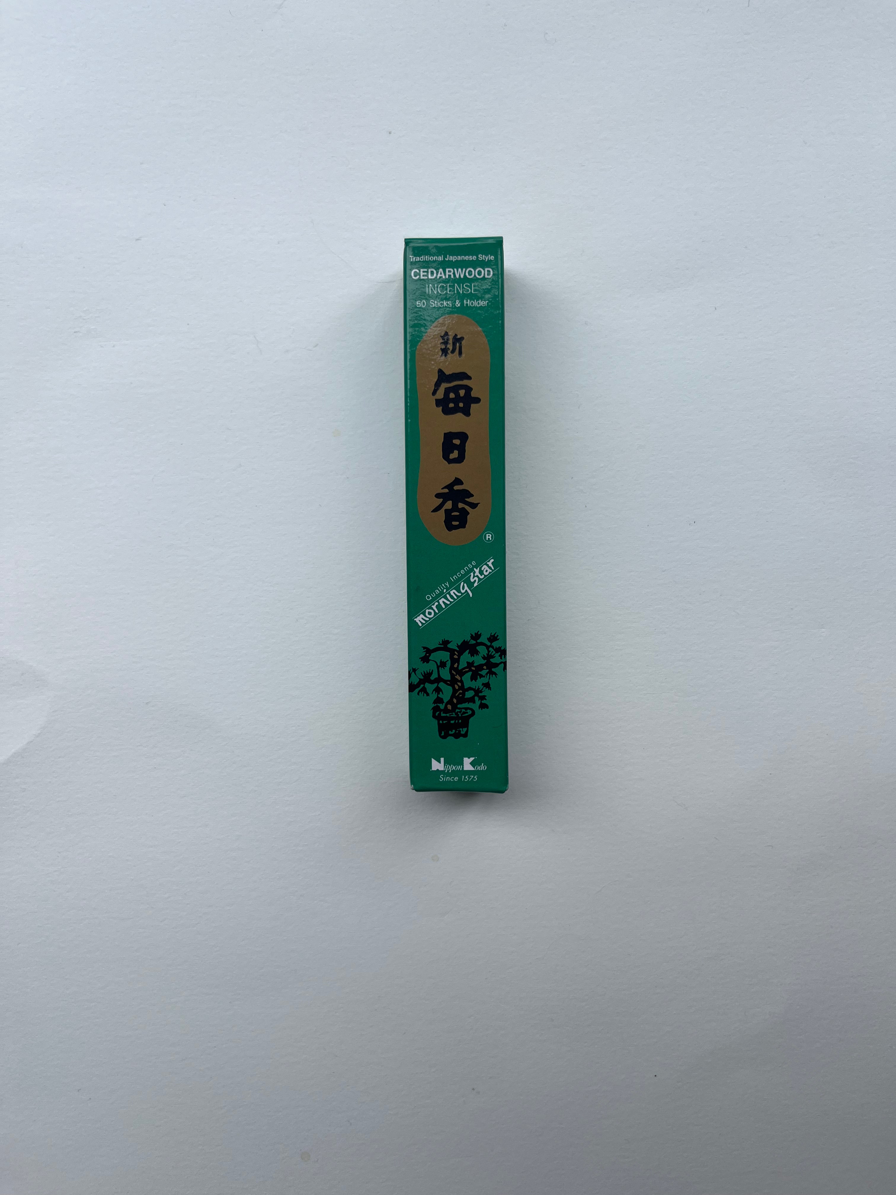 Cedarwood Morning Star Incense | Japanese Majestic Hudson Lifestyle